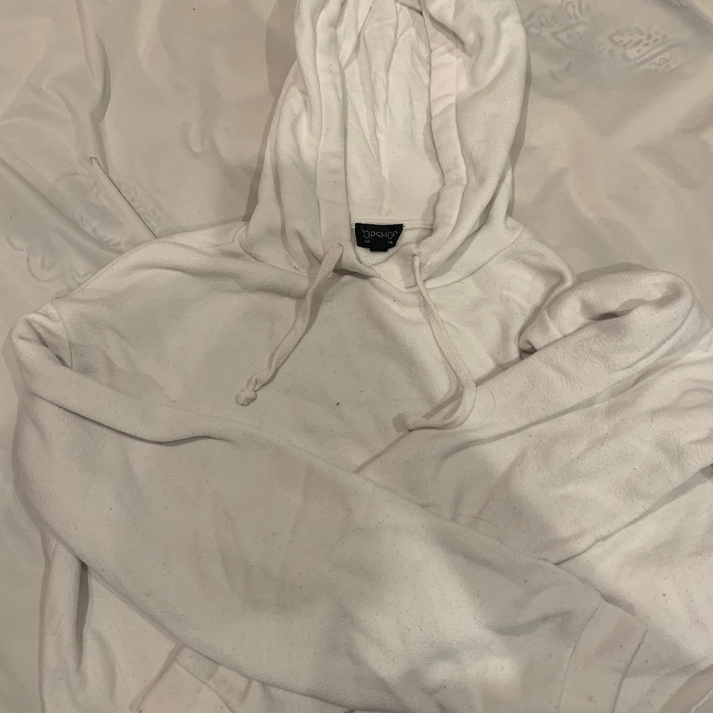 Top shop cropped hoodie